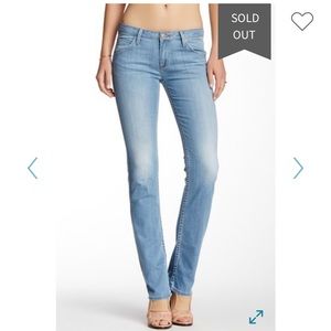 Hudson straight leg jeans, size 26